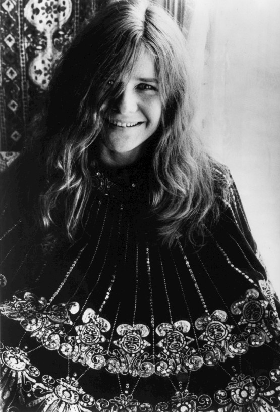 Janis Joplin performing in 1969