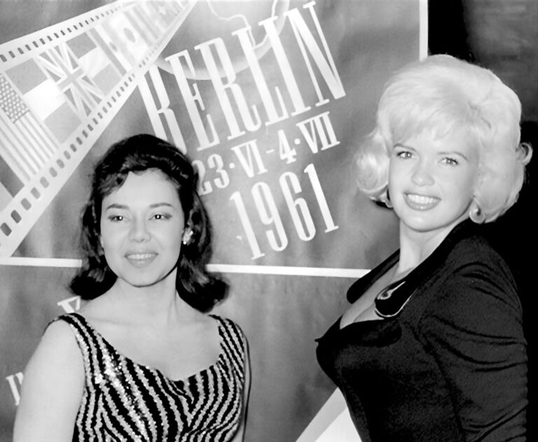Jayne Mansfield in a glamorous portrait