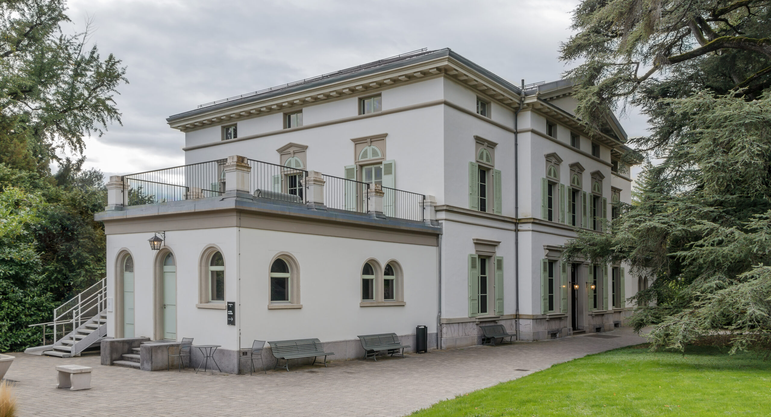 The Manoir de Ban in Corsier-sur-Vevey, Switzerland